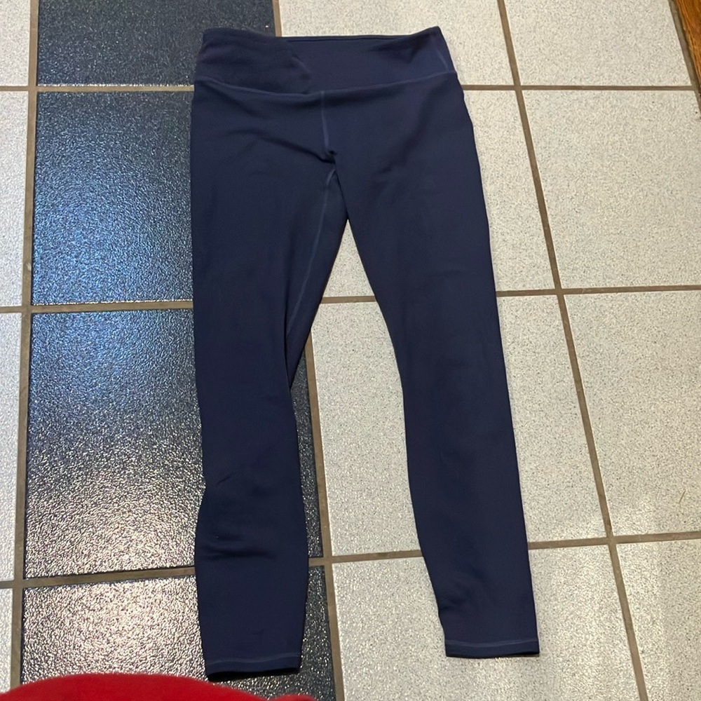 Fabletics Blue Leggings Athletic Stretch